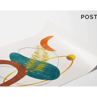 Tableau Décoratif Bohème - Éclipse Botanique | Reproduction Tableau Décoration murale affiche copie