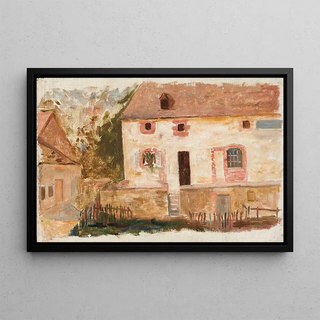 Tadeusz Makowski - Dom ze sztachetami.webp