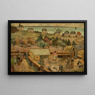 Tadeusz Makowski - Farmhouse in Keranquernat.webp