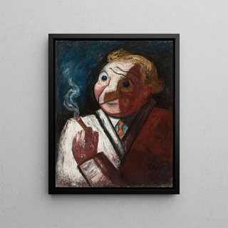 Tadeusz Makowski - Man with a cigar Stephane Manier.webp