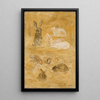 Tadeusz Makowski - Rabbits.webp
