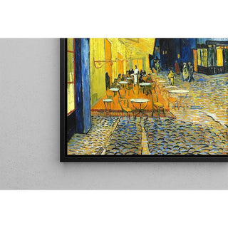 Terrasse du café le soir - Vincent Van Gogh | Reproduction Tableau Décoration murale affiche copie