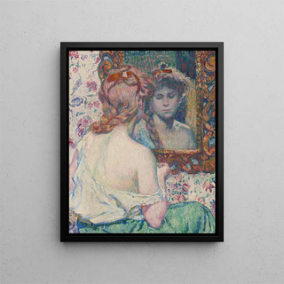 Theo van Rysselberghe - Femme au miroir.webp