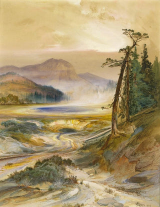Thomas Moran - Excelsior Geyser Yellowstone Park.webp