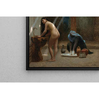 Un bain maure, ébauche - Jean-Léon Gérôme | Reproduction Tableau Décoration murale affiche copie