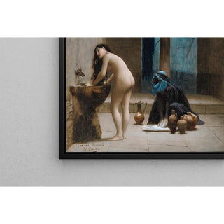 Un bain maure, femme turque au bain study - Jean-Léon Gérôme | Reproduction Tableau Décoration murale affiche copie
