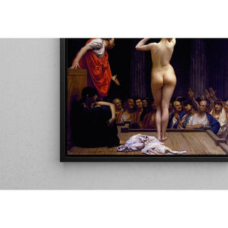 Un marché aux esclaves romain - Jean-Léon Gérôme | Reproduction Tableau Décoration murale affiche copie