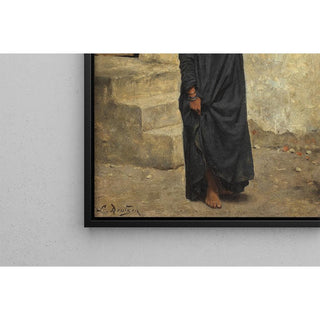 Un transporteur d'eau égyptien - Ludwig Deutsch | Reproduction Tableau Décoration murale affiche copie