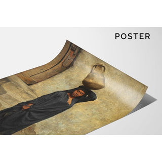 Un transporteur d'eau égyptien - Ludwig Deutsch | Reproduction Tableau Décoration murale affiche copie