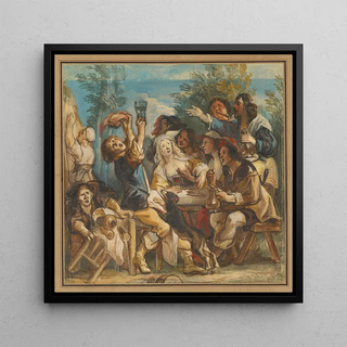 Une Compagnie Joyeuse - Jacob Jordaens