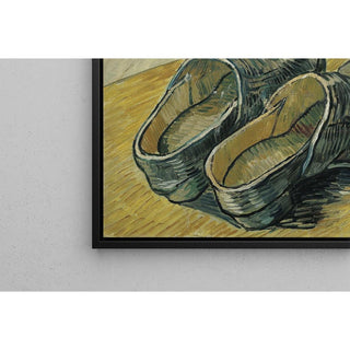 Une paire de sabots en cuir - Vincent Van Gogh | Reproduction Tableau Décoration murale affiche copie
