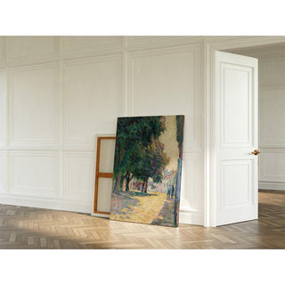 Vence, La Place Ensoleillée - Henri Lebasque | Reproduction Tableau Décoration murale affiche copie