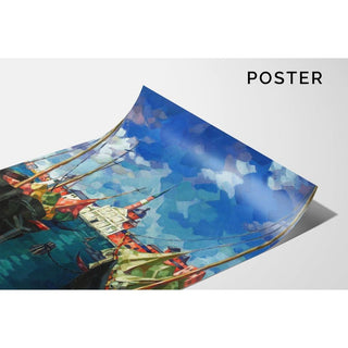 Venise - Konrad Mägi | Reproduction Tableau Décoration murale affiche copie