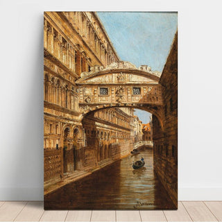 Venise, le pont des Soupirs - Antonietta Brandeis | Reproduction Tableau Décoration murale affiche copie