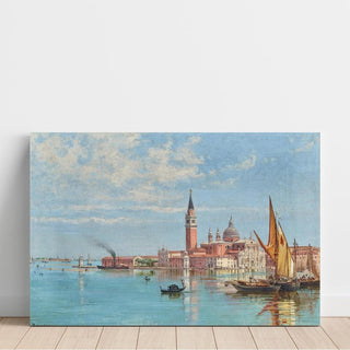 Venise, vue de San Giorgio Maggiore - Antonietta Brandeis | Reproduction Tableau Décoration murale affiche copie