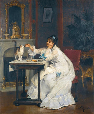 Victor Gabriel Gilbert - Un repas deux.webp