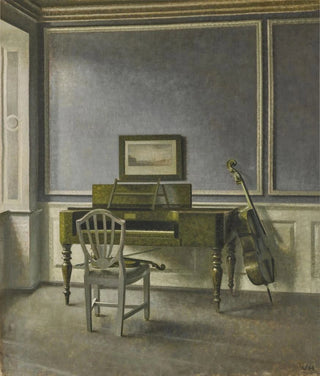 Vilhelm Hammershi - Interior The Music Room Strandgade 30.webp