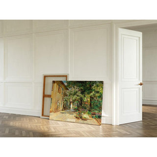 Vue de la cour du numéro 8 de la Dreilaufergasse, 1070 Vienne - Marie Egner | Reproduction Tableau Décoration murale affiche copie