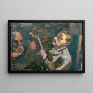 Walther Gamerith - Lesender alter Mann.webp