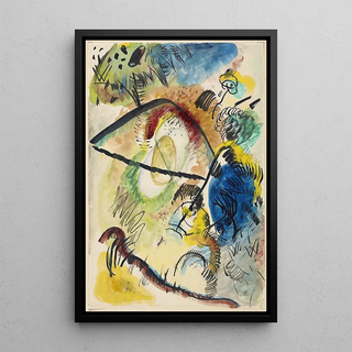 Wassily Kandinsky - Watercolor IX with black lines.webp