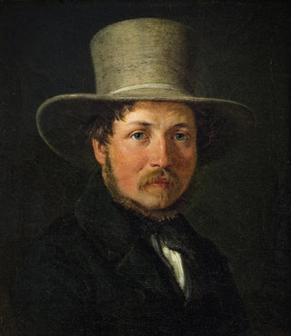 Wilhelm Marstrand - The Painter Christen Kbke.webp