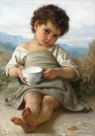 William Bouguereau - La Tasse De Lait.webp