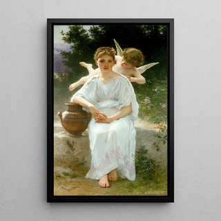 William Bouguereau - Whisperings of Love.webp