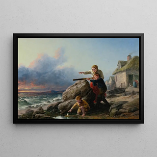 William Bromley - Watching For Boats.webp