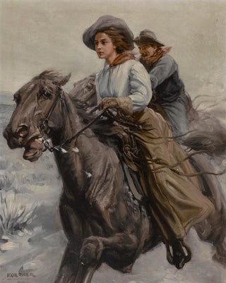 William Henry Dethlef Koerner - Riding the Range.webp