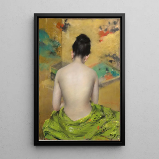 William Merritt Chase - Study of Flesh Color and Gold.webp