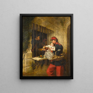 William Powell Frith - Interior of Marseilles Prison a Scene from Little Dorrit.webp