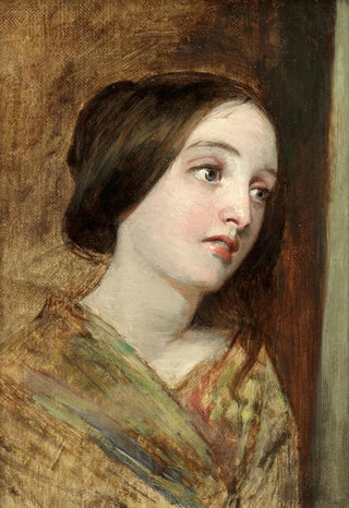William Powell Frith - Study of a young girl.webp