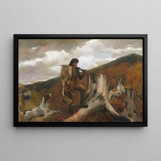 Winslow Homer - A Huntsman and Dogs.webp