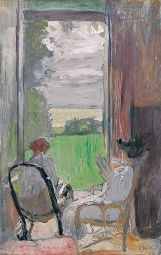 douard Vuillard - Lucy Hessel Et Jeanne Strauss Aux tincelles.webp