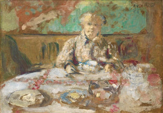douard Vuillard - Madame Vuillard At The Dinner Table.webp