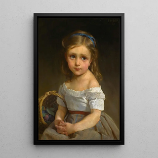 mile Munier - Girl with basket of plums.webp