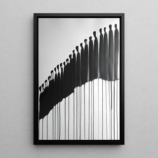 Decorative Table - Silent Procession