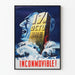 Vintage-Poster 17. Oktober Unerschütterlich – Zeitlose Wanddekoration