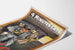 Vintage-Poster 4 Minutes Late - Retro-Wanddekoration