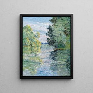 The Little Arm of the Seine at Argenteuil - Gustave Caillebotte