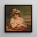 Auf der Lauer - C J Hood — gerahmtes Bild an der Wand