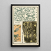Chinesische Drucke des Gemäldes pl13 - A F Stoddard Company — gerahmtes Bild an der Wand