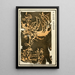 Chinesische Impressionen Gemälde pl15 - A F Stoddard Company — gerahmtes Bild an der Wand