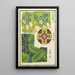 Chinesische Drucke pl16 - A F Stoddard Company — gerahmtes Bild an der Wand