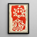 Chinesische Drucke pl32 - A F Stoddard Company — gerahmtes Bild an der Wand