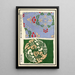 Chinesische Drucke pl60 - A F Stoddard Company — gerahmtes Bild an der Wand