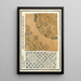 Chinesische Drucke pl79 - A F Stoddard Company — gerahmtes Bild an der Wand