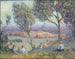 Ansicht von Arlington Heights mit Chautauqua-Zelten und dem Washington-Denkmal im Hintergrund - A H O Rolle — Ansicht des Kunstwerks