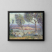 Ansicht von Arlington Heights mit Chautauqua-Zelten und dem Washington-Denkmal im Hintergrund - A H O Rolle — gerahmtes Bild an der Wand
