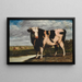 Ein prämiertes Stier - A Sicco Hempenius — gerahmtes Bild an der Wand